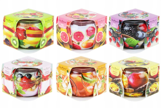 Sviečka - Vonná parafínová sviečka Peach Twist Em&Em 1 ks.